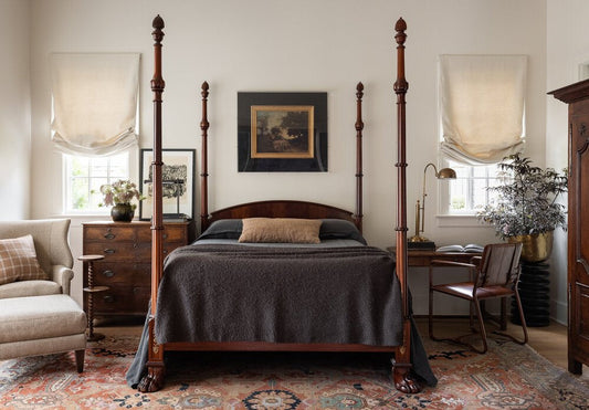 Bedroom Window Roman Shades & Blinds: Tips & Ideas to Balance Style, Privacy & Light
