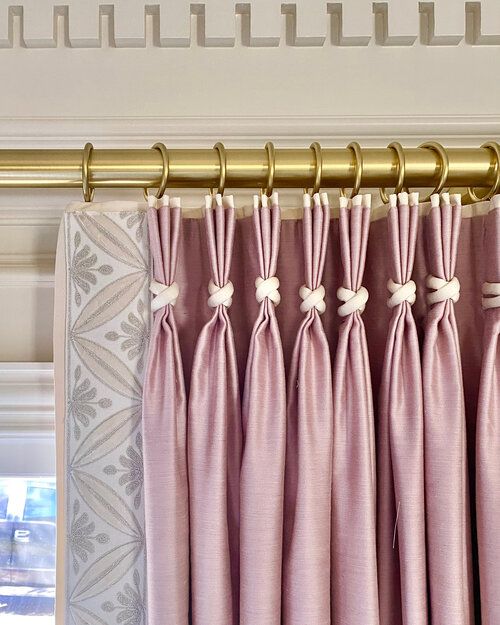 French triple pinch pleat curtains