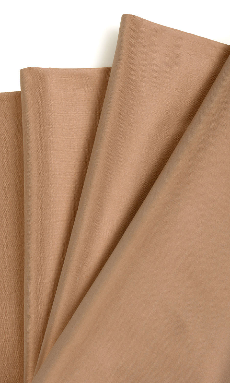 Shantung Silk Pinch Pleat, Rod Pocket, Eyelet Curtains (Peach/ Salmon)