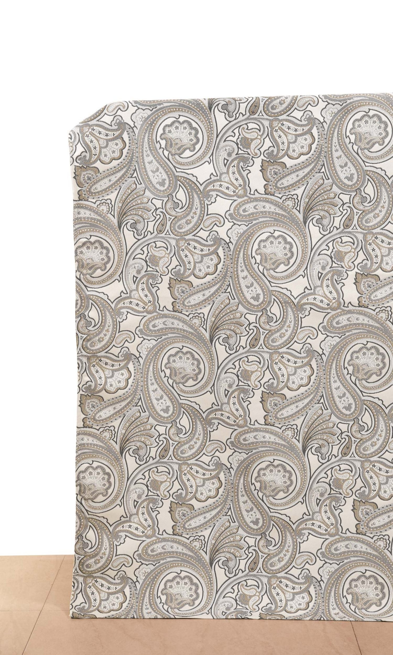 Paisley Roman Blinds (Beige/ Gray/ Charcoal)
