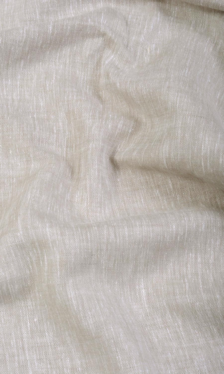 Linen Sheer Custom Curtains (Creamy Beige)