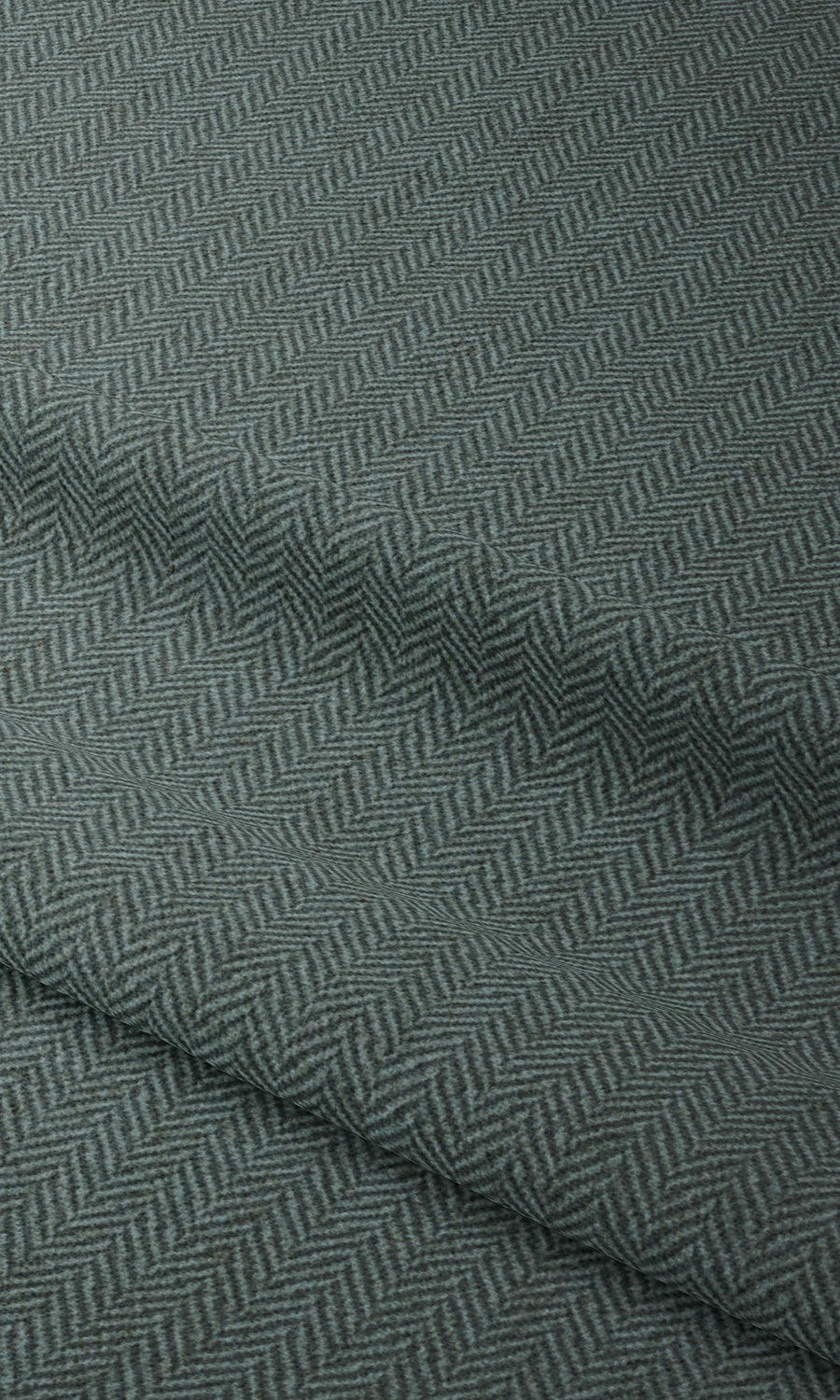 Herringbone Textured Pinch Pleat, Rod Pocket, Eyelet Curtains (Blue)