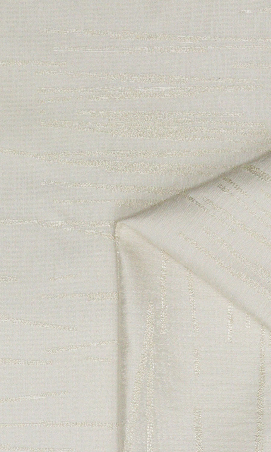 Abstract Patterned Curtain Panels for Living, Bedroom, Kitchen, Bathroom (Ivory/ Pale Beige)