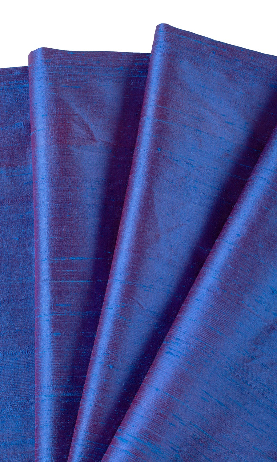Pure Silk Drapes (Blue) Extra Long Short Wide