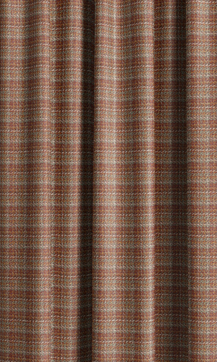 Textured Velvet Roman Shades (Chestnut Brown/ Taupe) Extra Long Short Wide