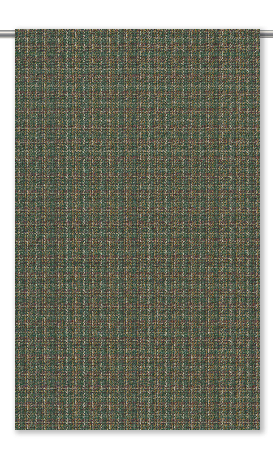 Textured Velvet Drapery for Living, Bedroom, Kitchen, Bathroom (Burnt Sienna/ Golden Beige/ Olive Green)