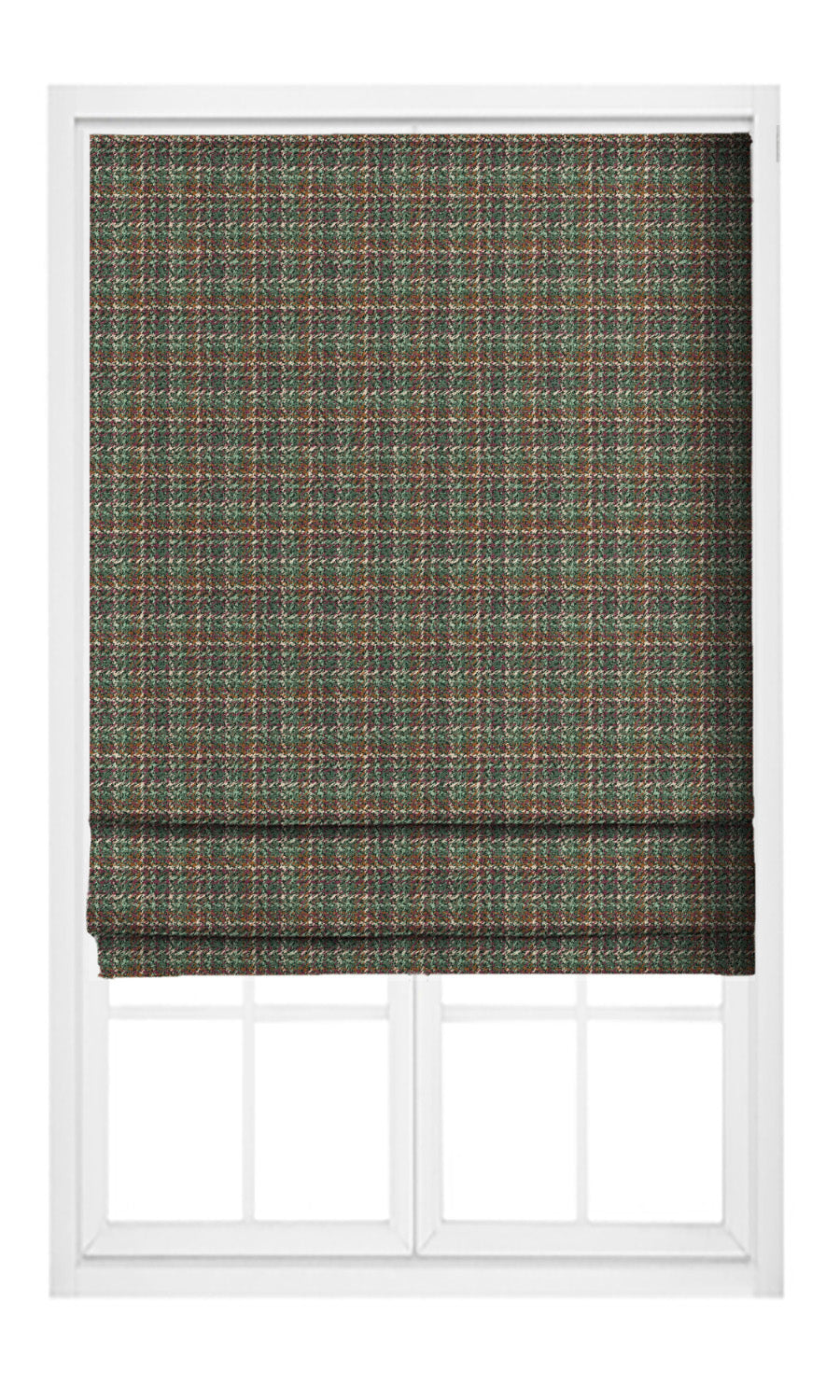 Textured Velvet Pinch Pleat, Rod Pocket, Eyelet Curtains (Forest Green/ Rust Brown/ Charcoal Gray)