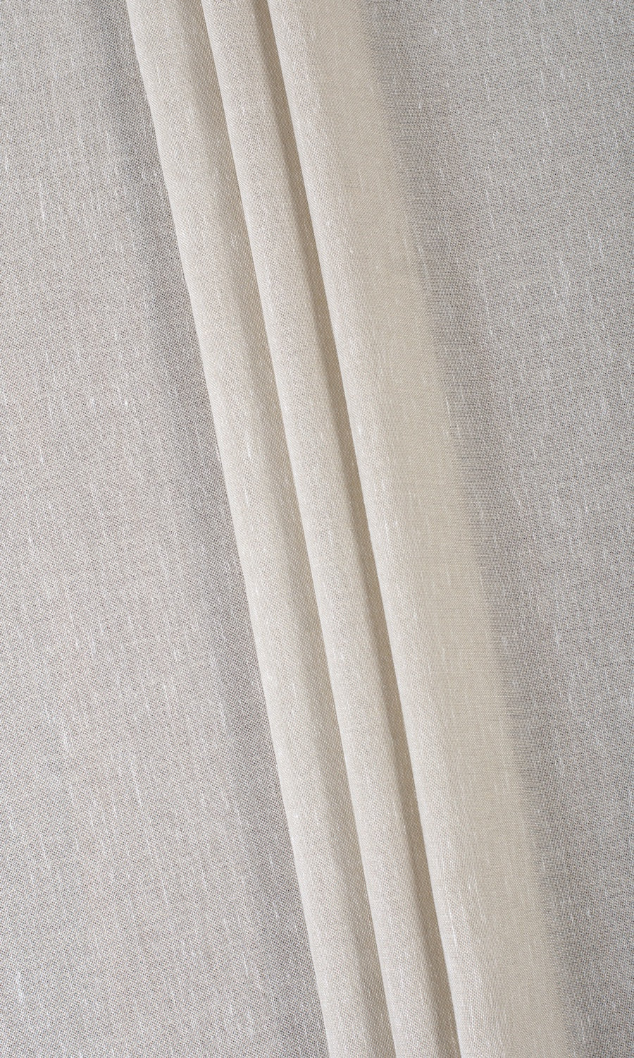 Plain Sheer Pinch Pleat, Rod Pocket, Eyelet Curtains (Gre-ige)