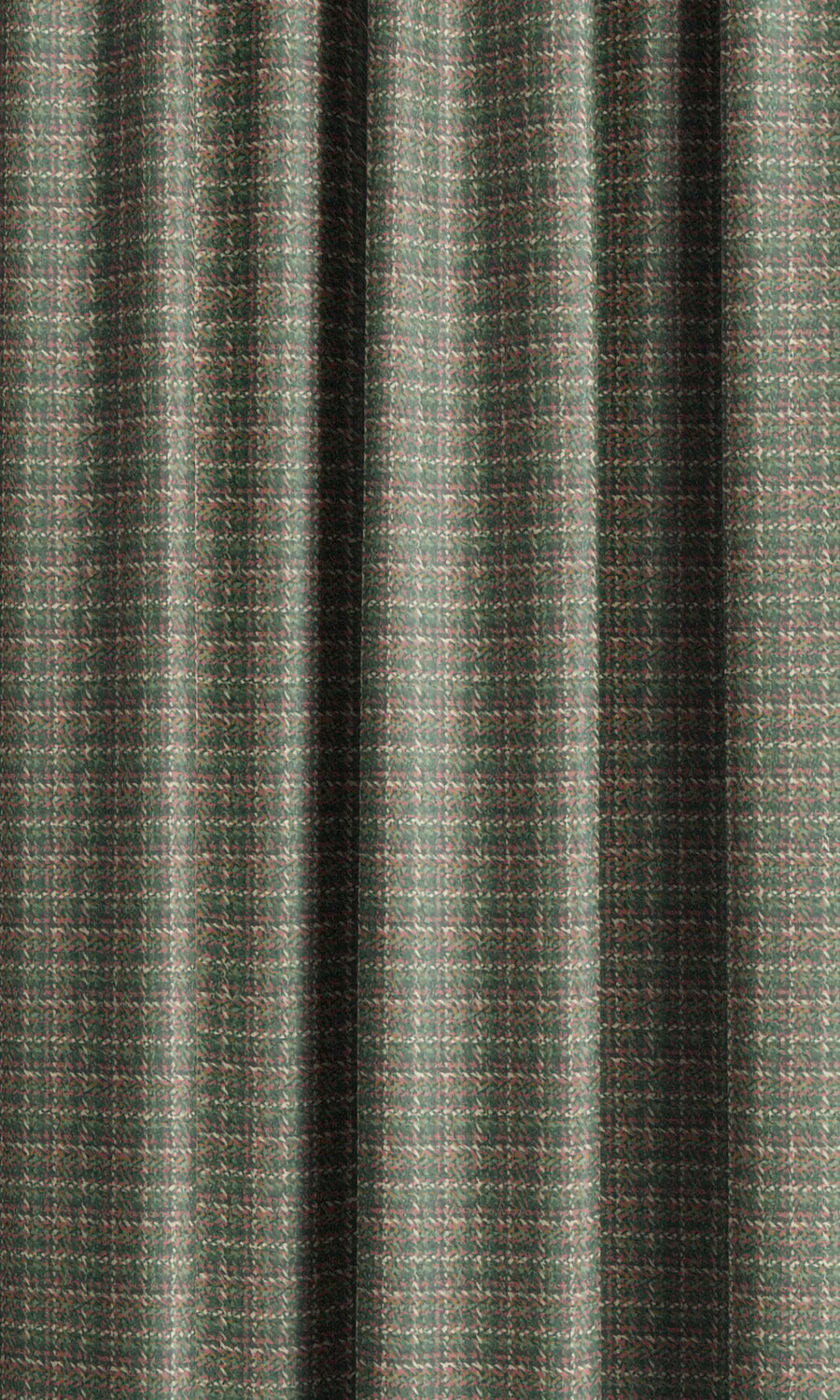 Textured Velvet Curtain Panels (Forest Green/ Gray) Extra Long Short Wide