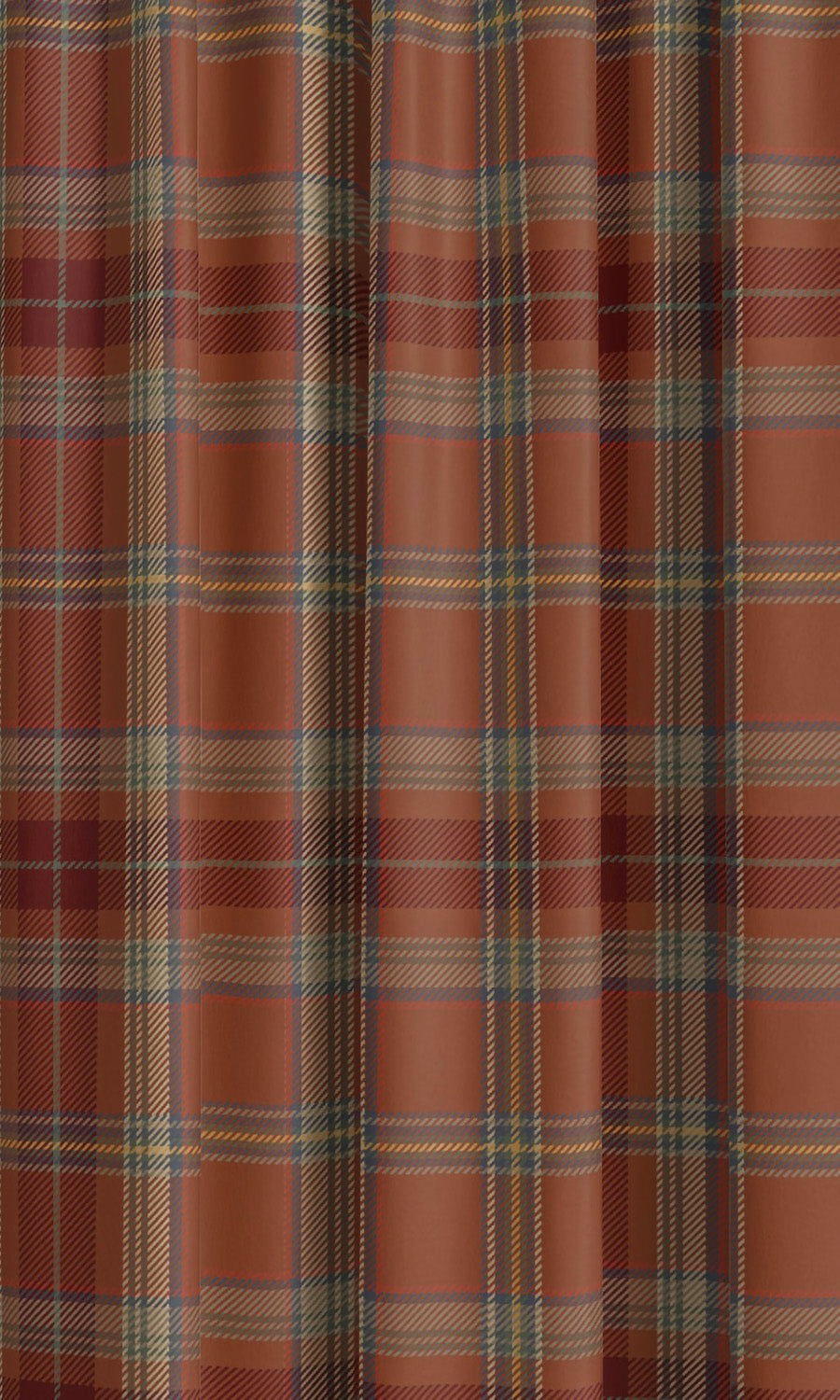 Tweed Plaid Velvet Drapery (Wine Red/ Tawny Brown/ Beige) Extra Long Short Wide