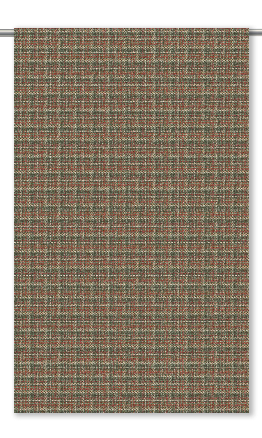 Textured Velvet Window Curtains for Living, Bedroom, Kitchen, Bathroom (Moss Green/ Chestnut Brown/ Beige)