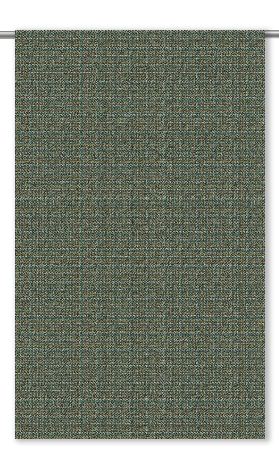 Textured Velvet Curtain Panels for Living, Bedroom, Kitchen, Bathroom (Sage Green/ Deep Moss Green)