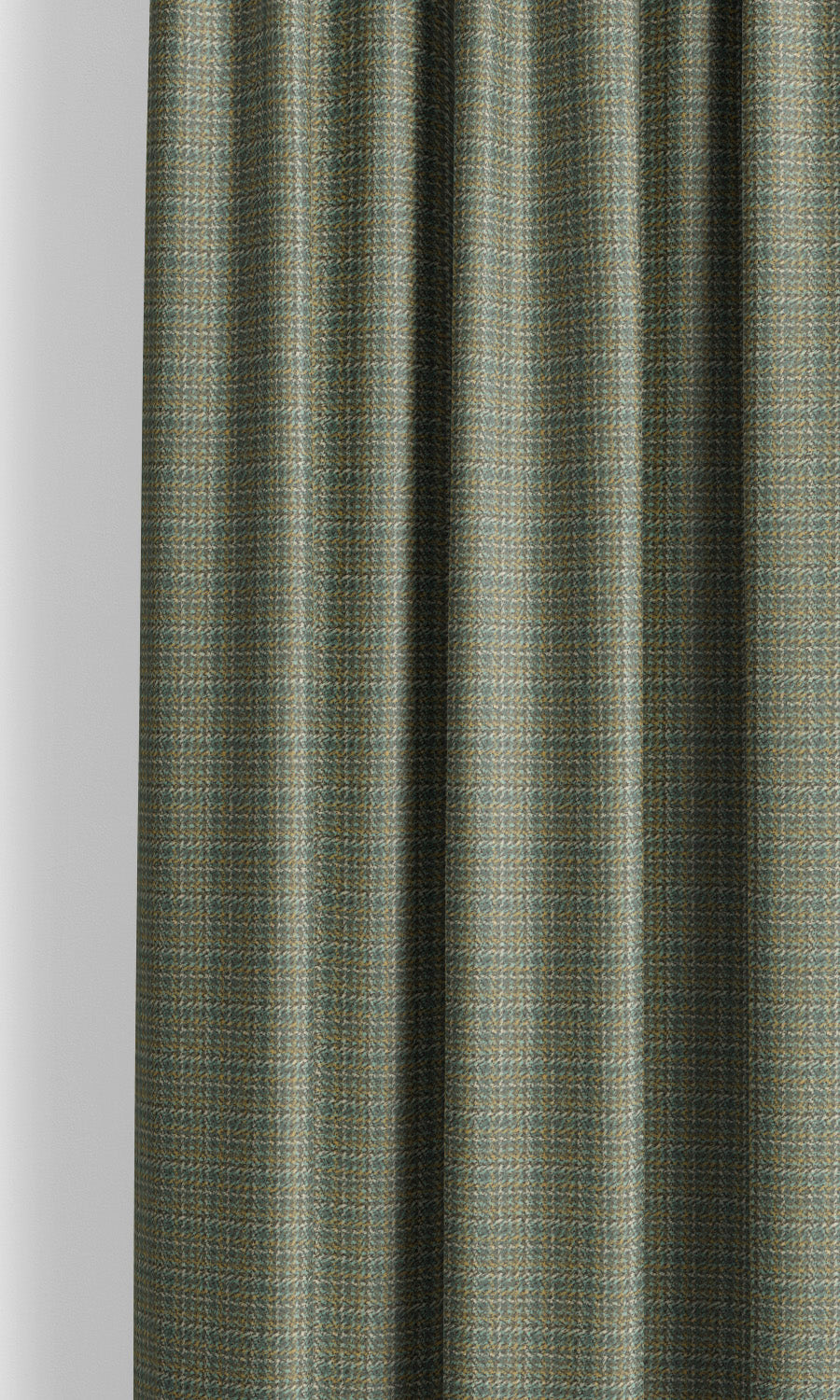 Textured Velvet Curtain Panels (Sage Green/ Deep Moss Green)