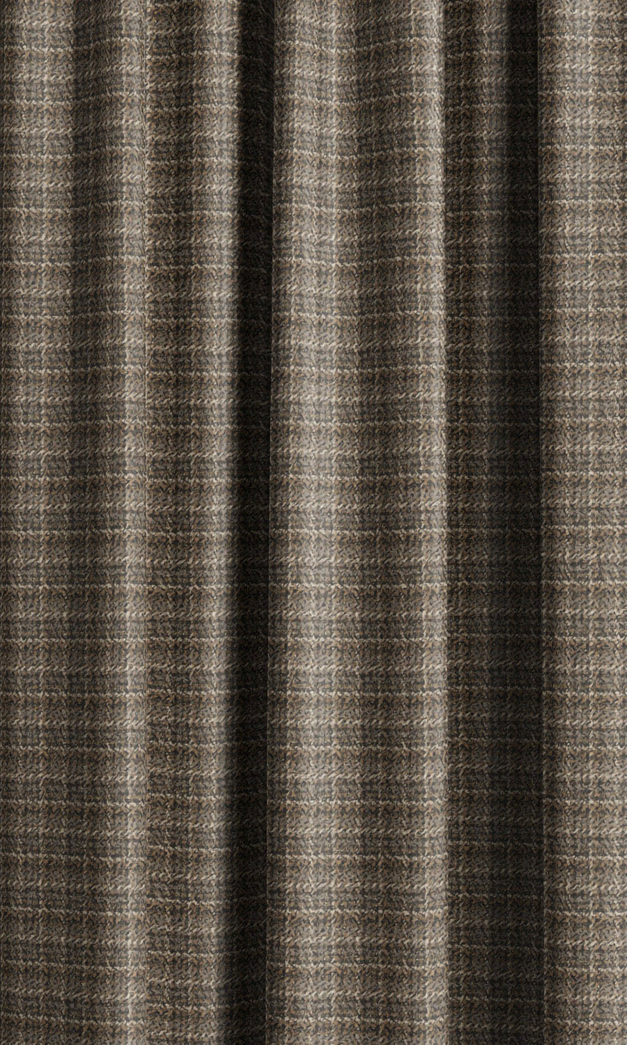 Textured Velvet Drapes (Olive Brown/ Moss Gray) Extra Long Short Wide