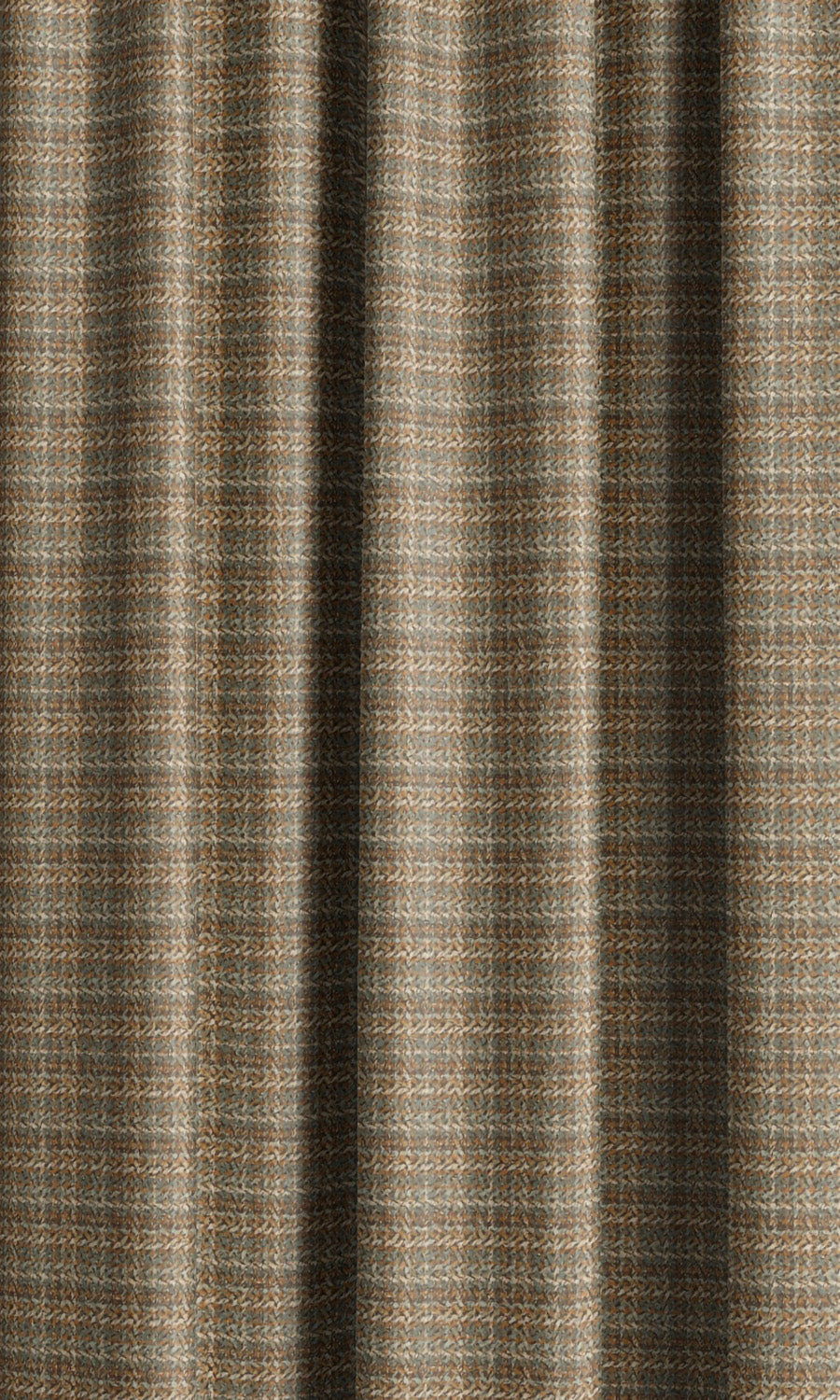 Textured Velvet Window Curtains (Khakhi/ Cocoa Brown/ Olive Green) Extra Long Short Wide