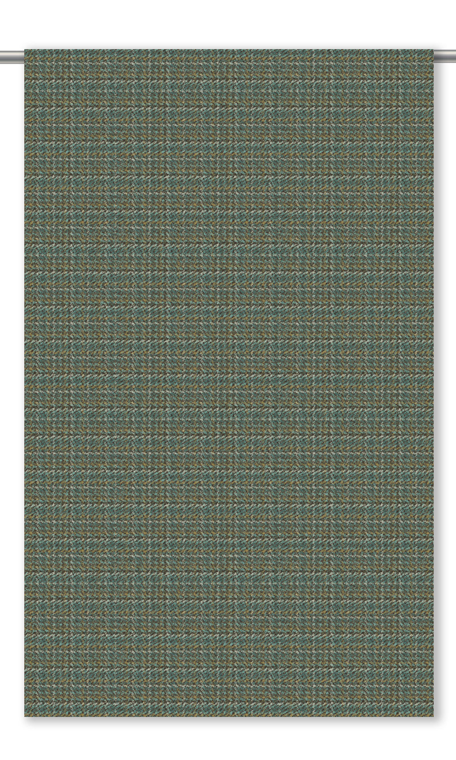 Textured Velvet Window Curtains for Living, Bedroom, Kitchen, Bathroom (Sage Green/ Hunter Green)