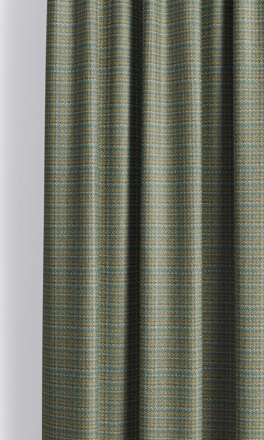 Textured Velvet Window Curtains (Sage Green/ Hunter Green)