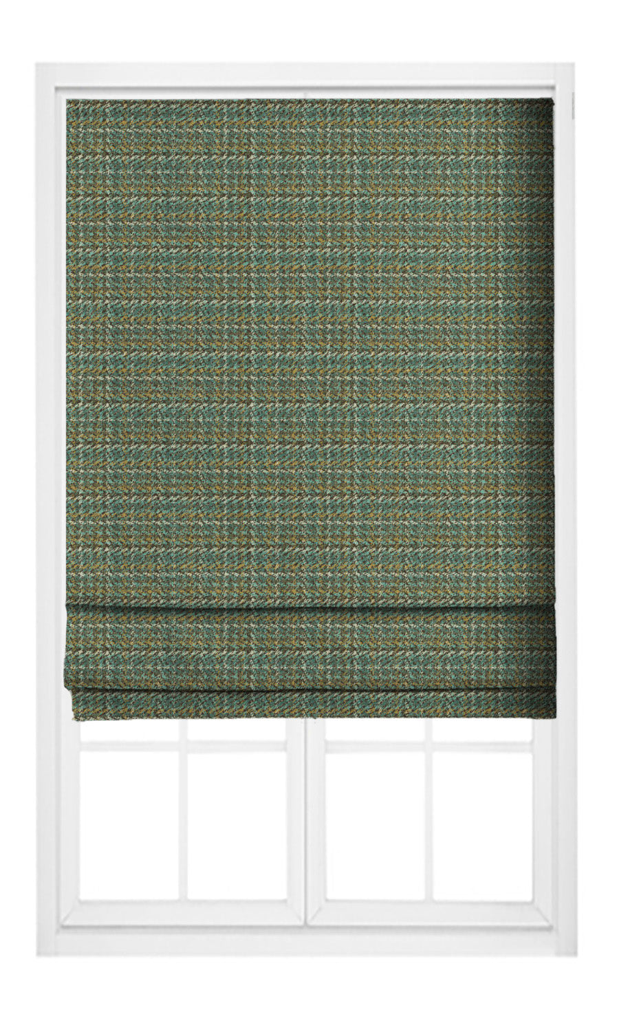 Textured Velvet Pinch Pleat, Rod Pocket, Eyelet Curtains (Sage Green/ Hunter Green)