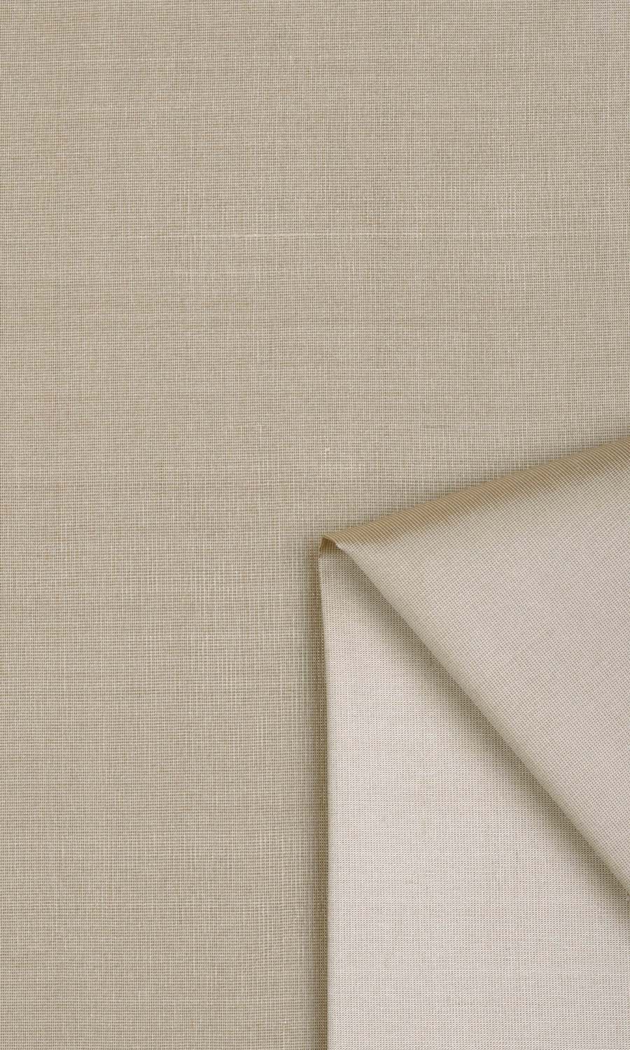 Shantung Silk Curtains / Drapes / Window Drapery Panels (Ecru/ Tan Brown)