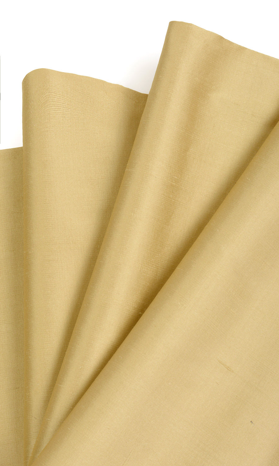 Shantung Silk Pinch Pleat, Rod Pocket, Eyelet Curtains (Mustard Yellow)
