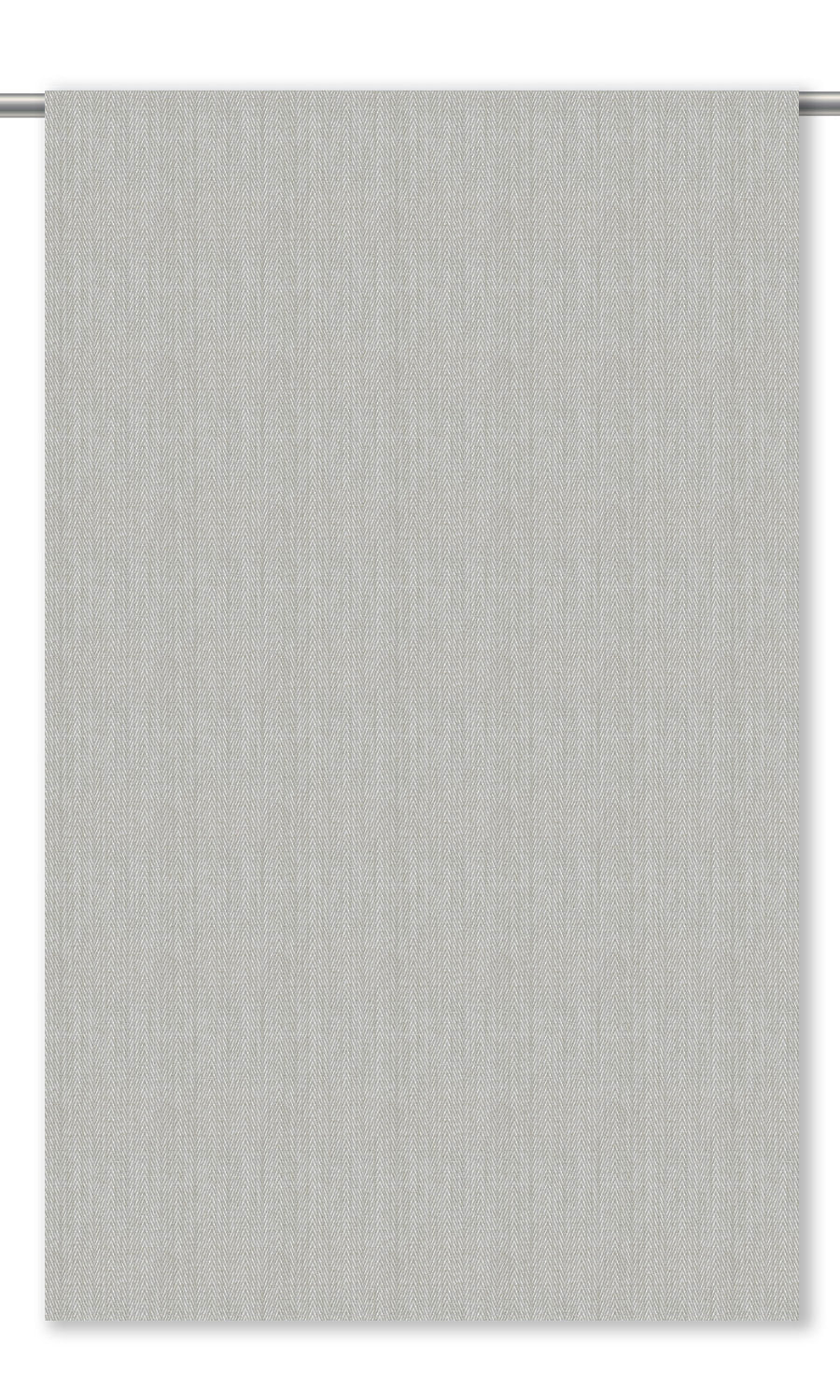 Herringbone Print Window Curtains for Living, Bedroom, Kitchen, Bathroom (Warm Gray)