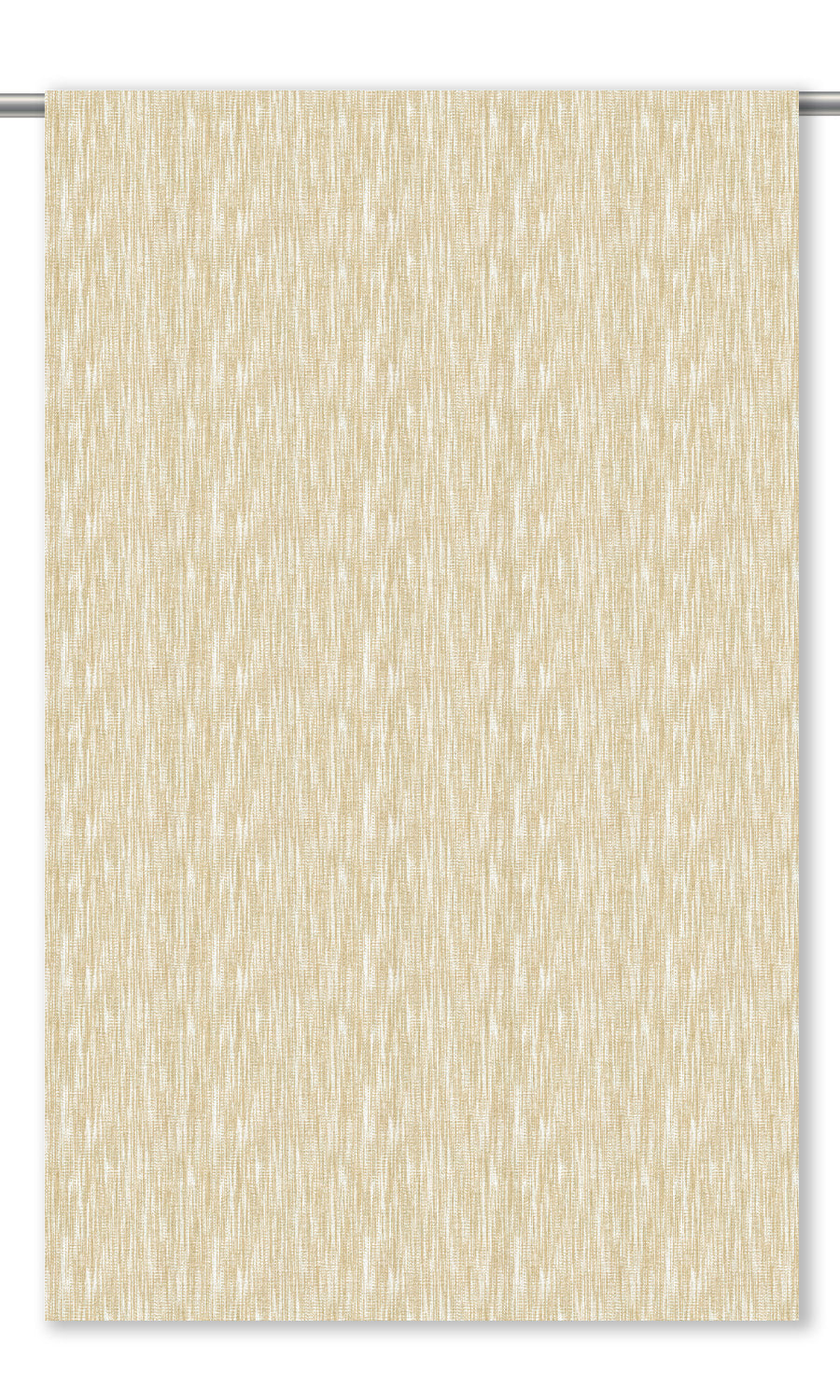 Striated Texture Print Curtain Panels for Living, Bedroom, Kitchen, Bathroom (Beige)