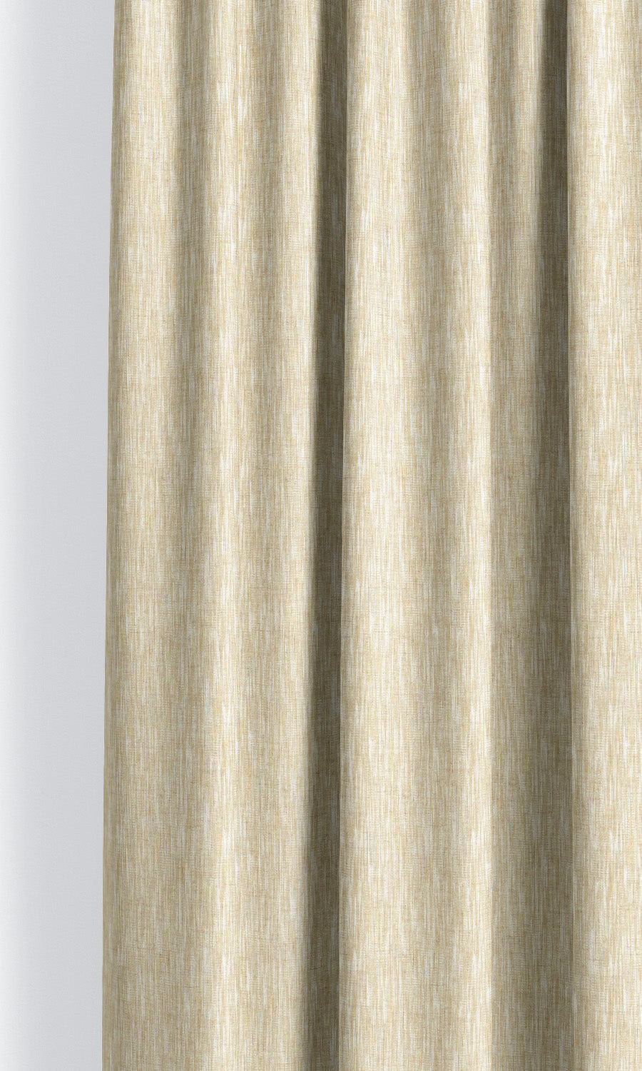 Striated Texture Print Pinch Pleat, Rod Pocket, Eyelet Curtains (Beige)