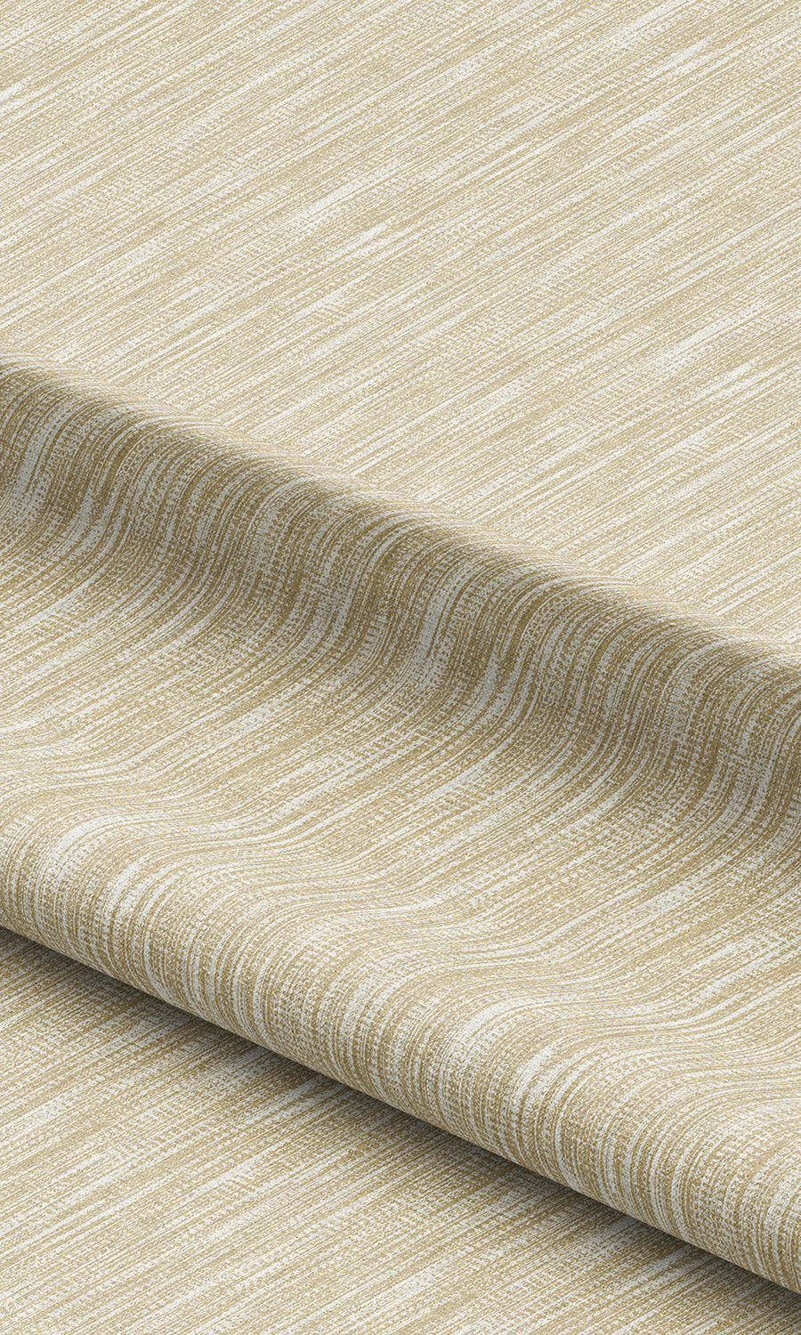Striated Texture Print Curtain Panels (Beige)