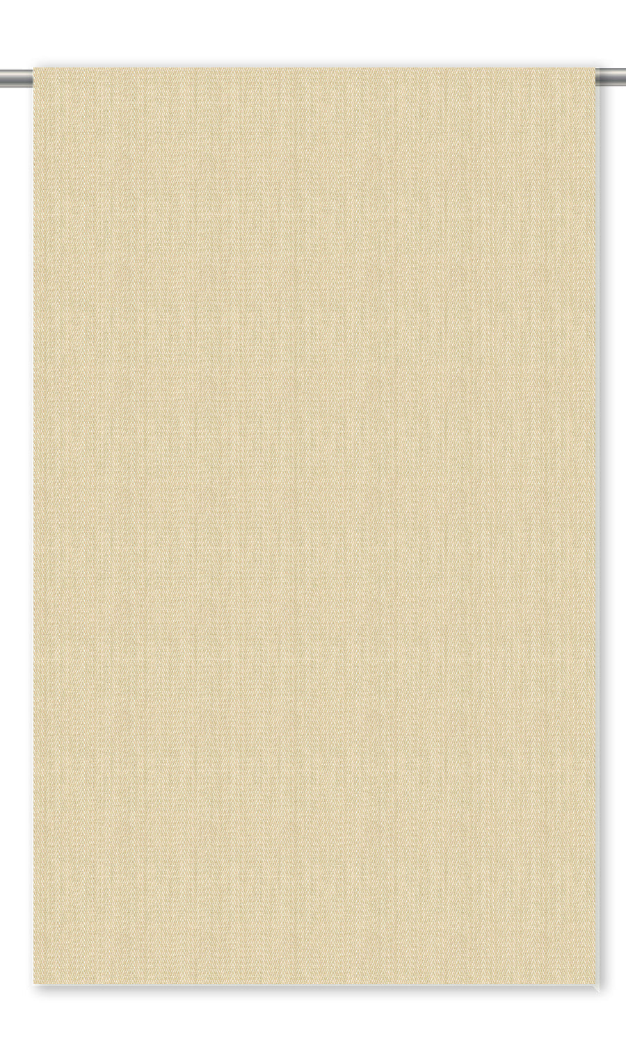 Herringbone Print Drapes for Living, Bedroom, Kitchen, Bathroom (Golden Beige)