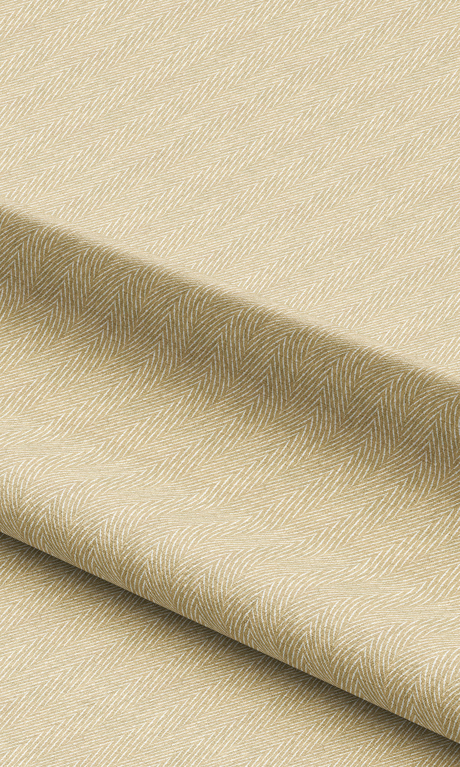Herringbone Print Roman Blinds & Window Shades (Golden Beige)
