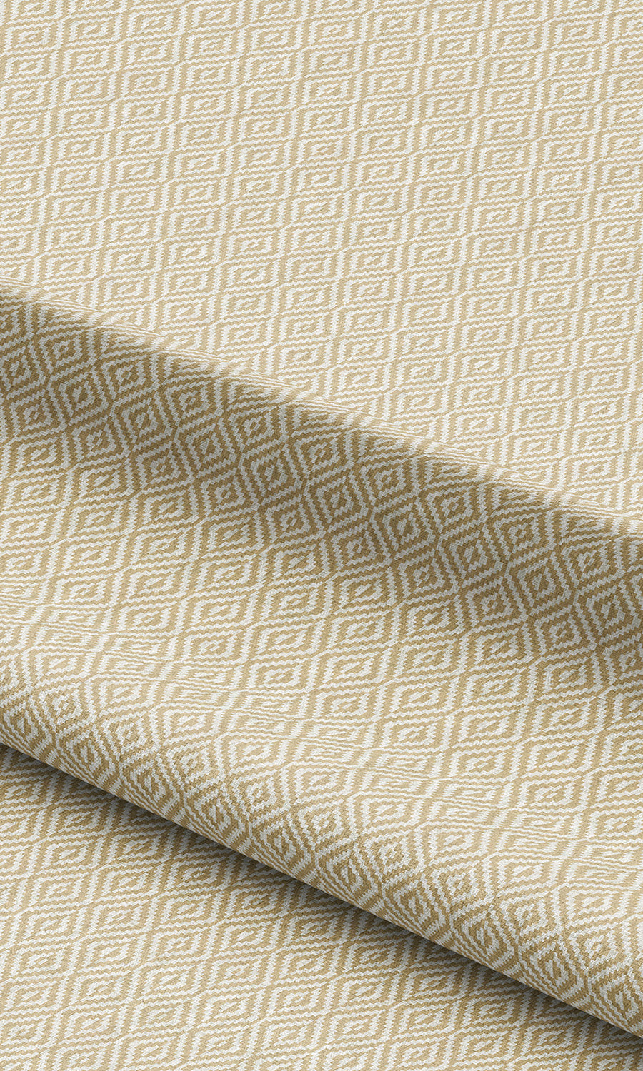 Diamond Check Roman Blinds & Window Shades (Sandy Beige)