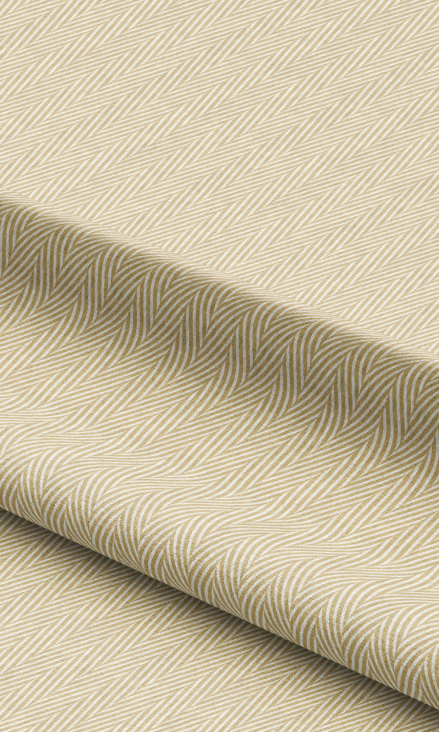 Chevron Print Curtains / Drapes / Window Drapery Panels (Sandy Beige)