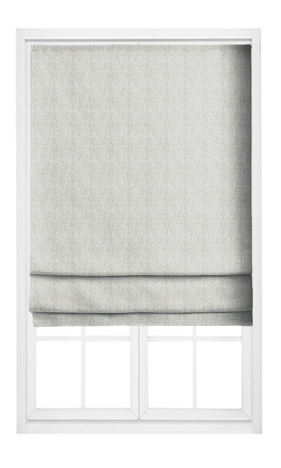 Chevron Print Window Curtains (Light Gray) Extra Long Short Wide