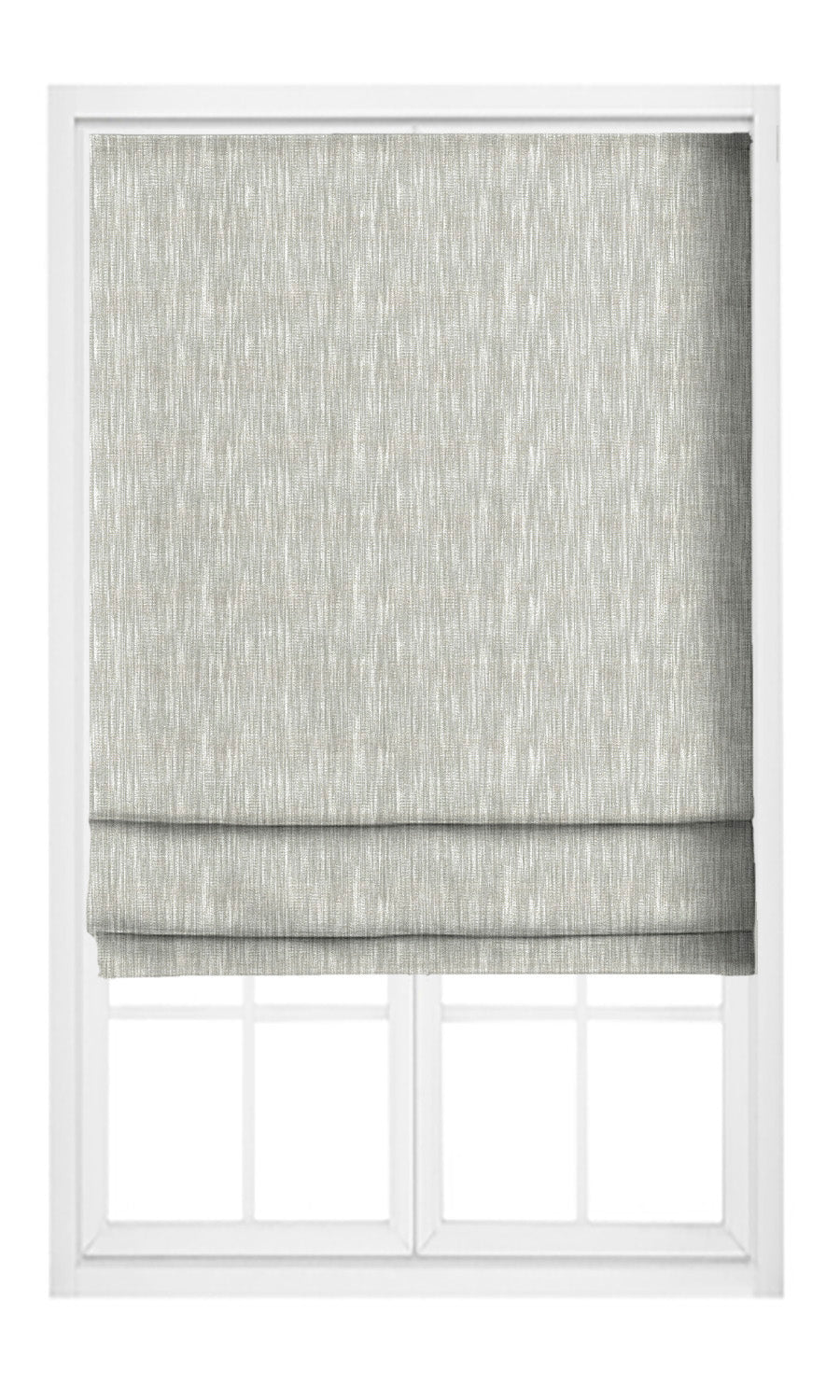 Striated Texture Print Window Curtains (Stone Gray) Extra Long Short Wide