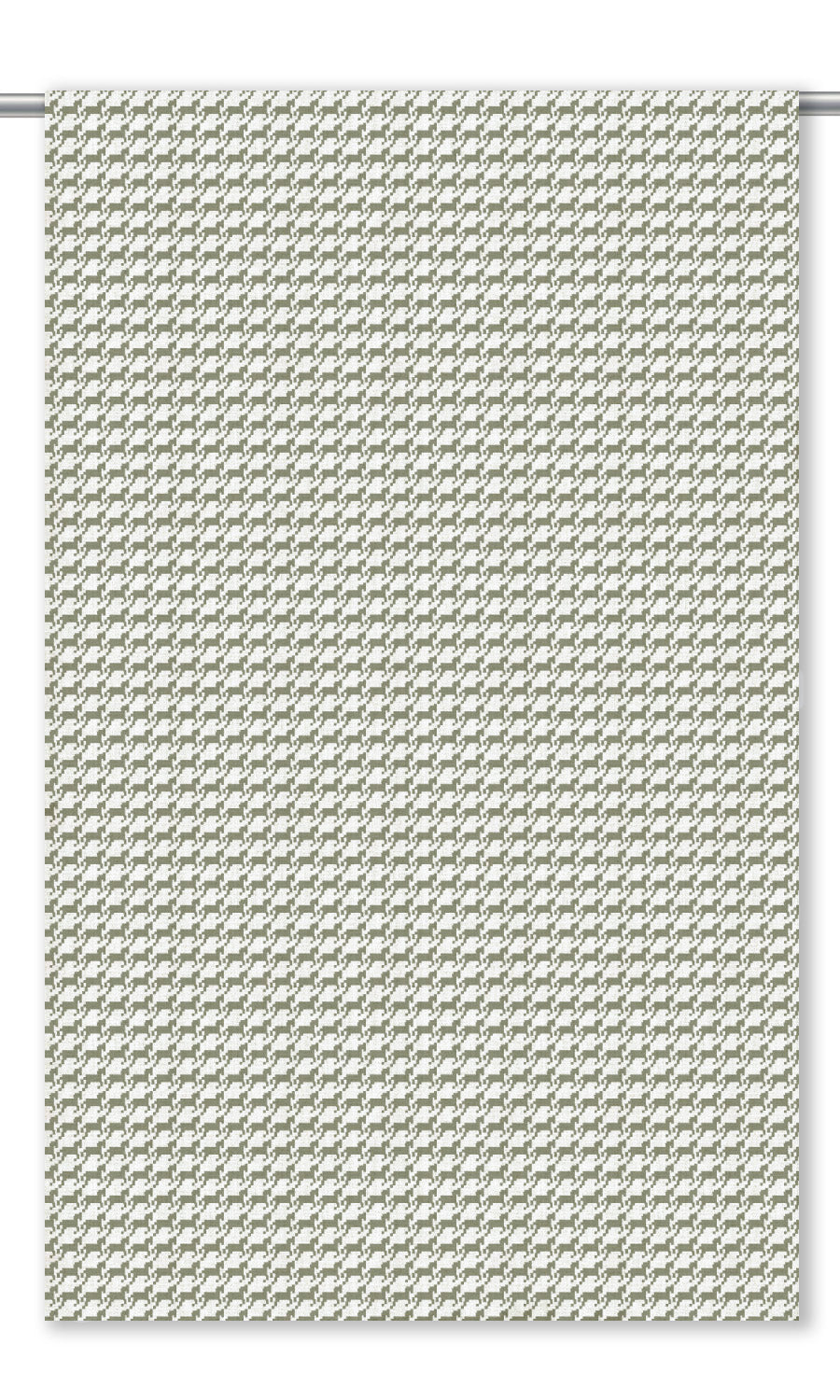 Equestrian Print Roman Blinds (Moss Green/ White) for Living, Bedroom, Kitchen, Bathroom