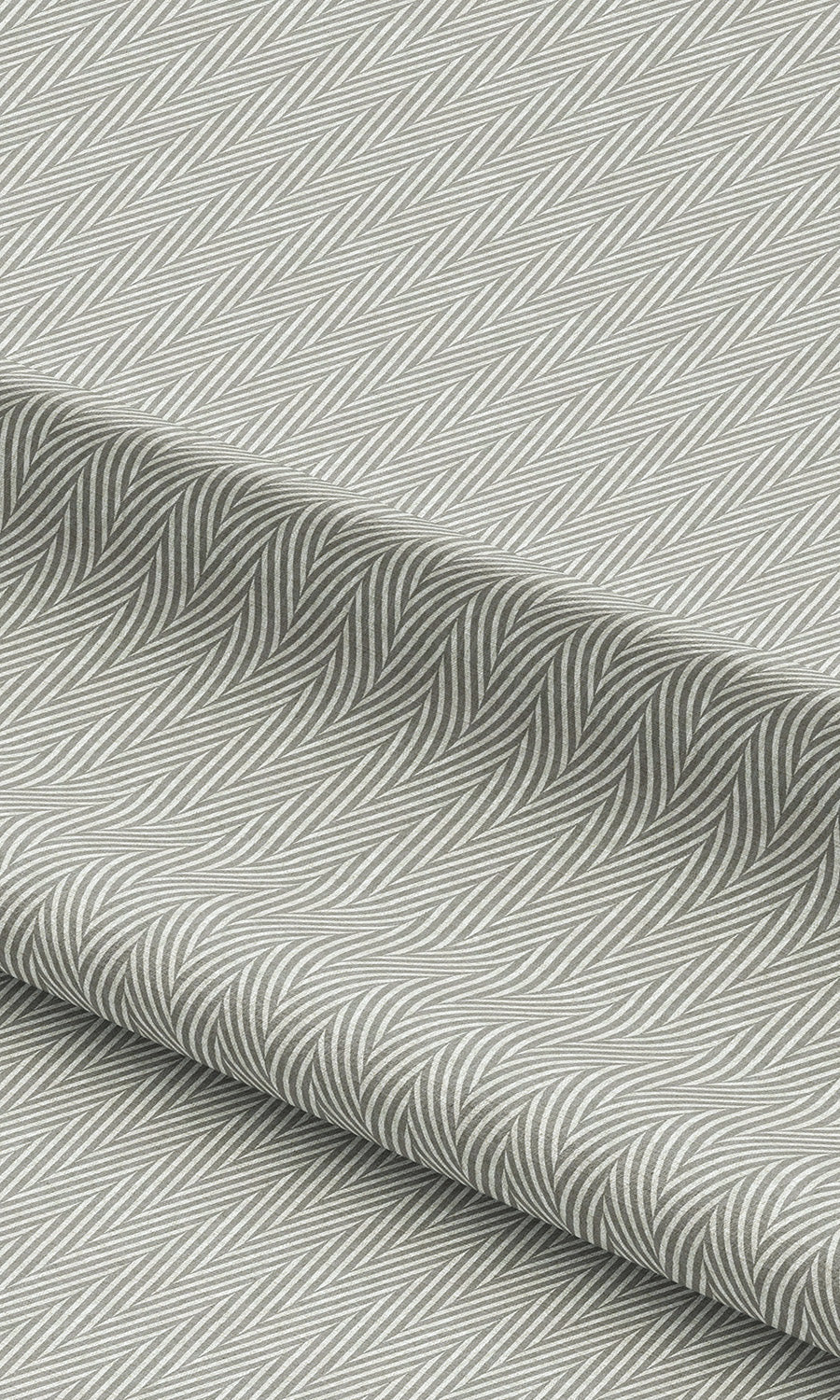 Chevron Print Curtains / Drapes / Window Drapery Panels (Stone Gray)