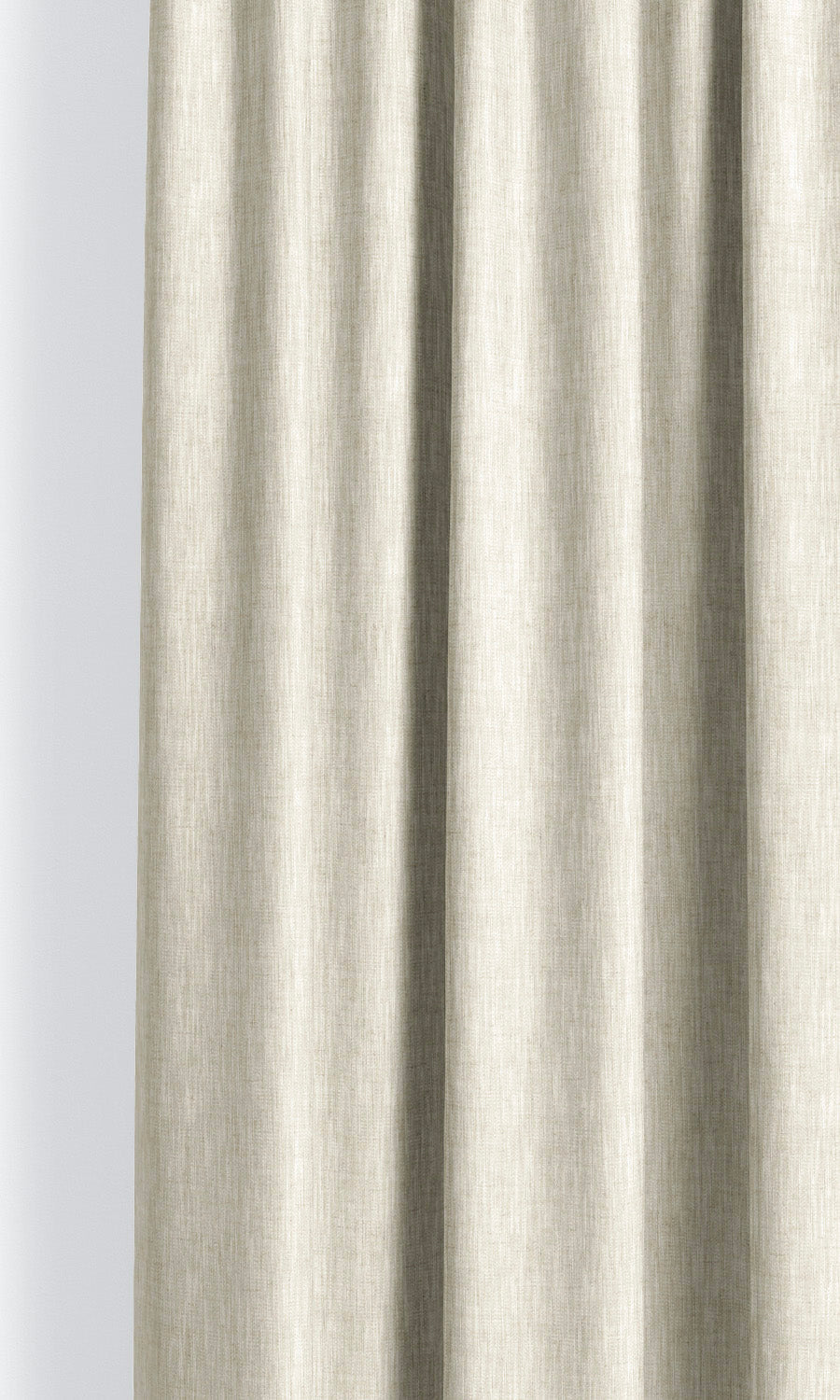 Striated Texture Print Pinch Pleat, Rod Pocket, Eyelet Curtains (Pale Wheat Beige)