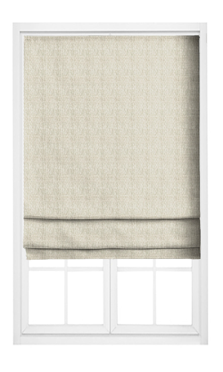 Chevron Print Window Curtains (Beige) Extra Long Short Wide