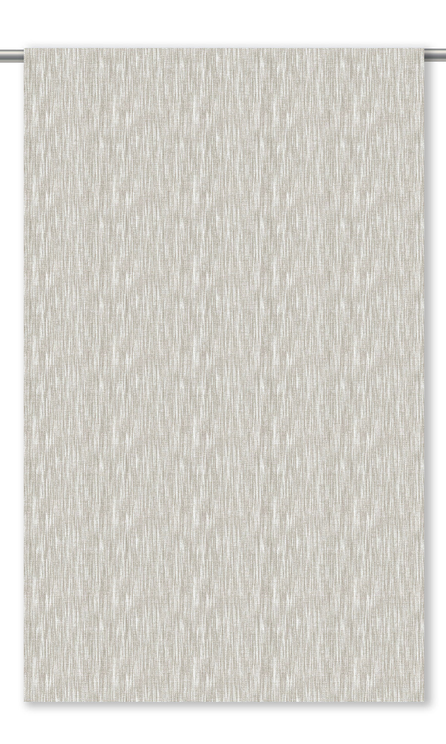 Striated Texture Print Drapery for Living, Bedroom, Kitchen, Bathroom (Greige)