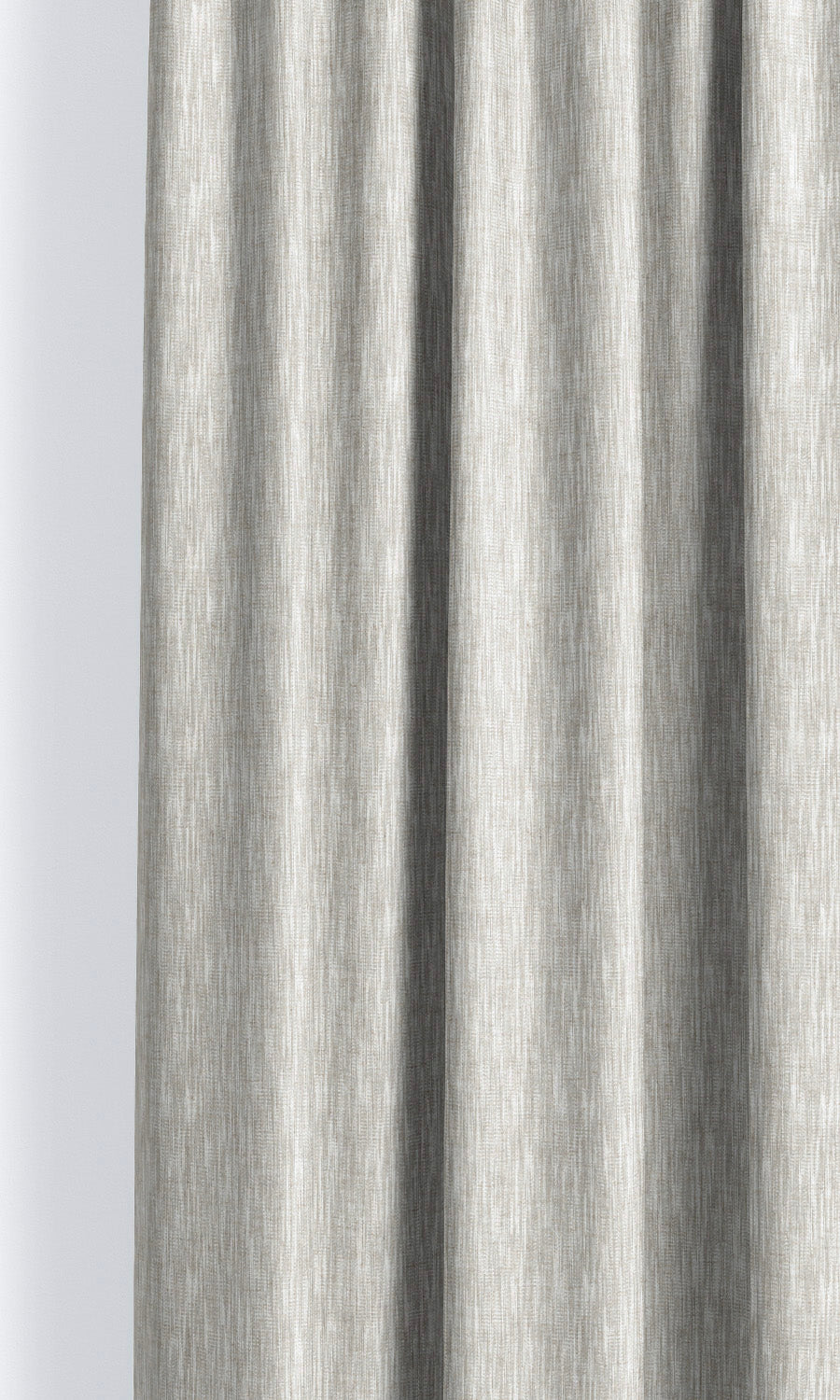 Striated Texture Print Pinch Pleat, Rod Pocket, Eyelet Curtains (Greige)
