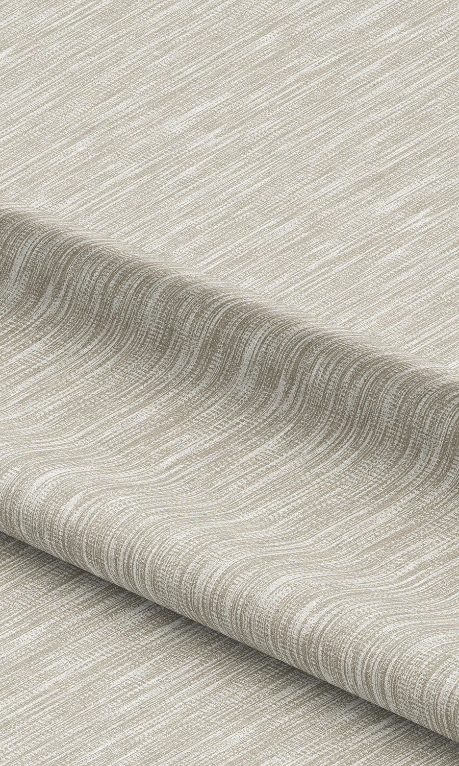 Striated Texture Print Window Curtains (Greige)