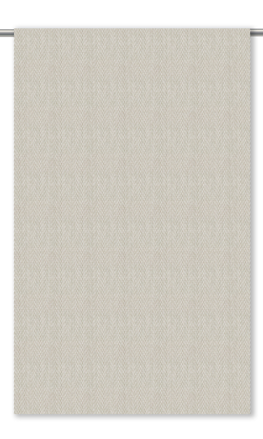 Chevron Print Drapes for Living, Bedroom, Kitchen, Bathroom (Soft Beige)
