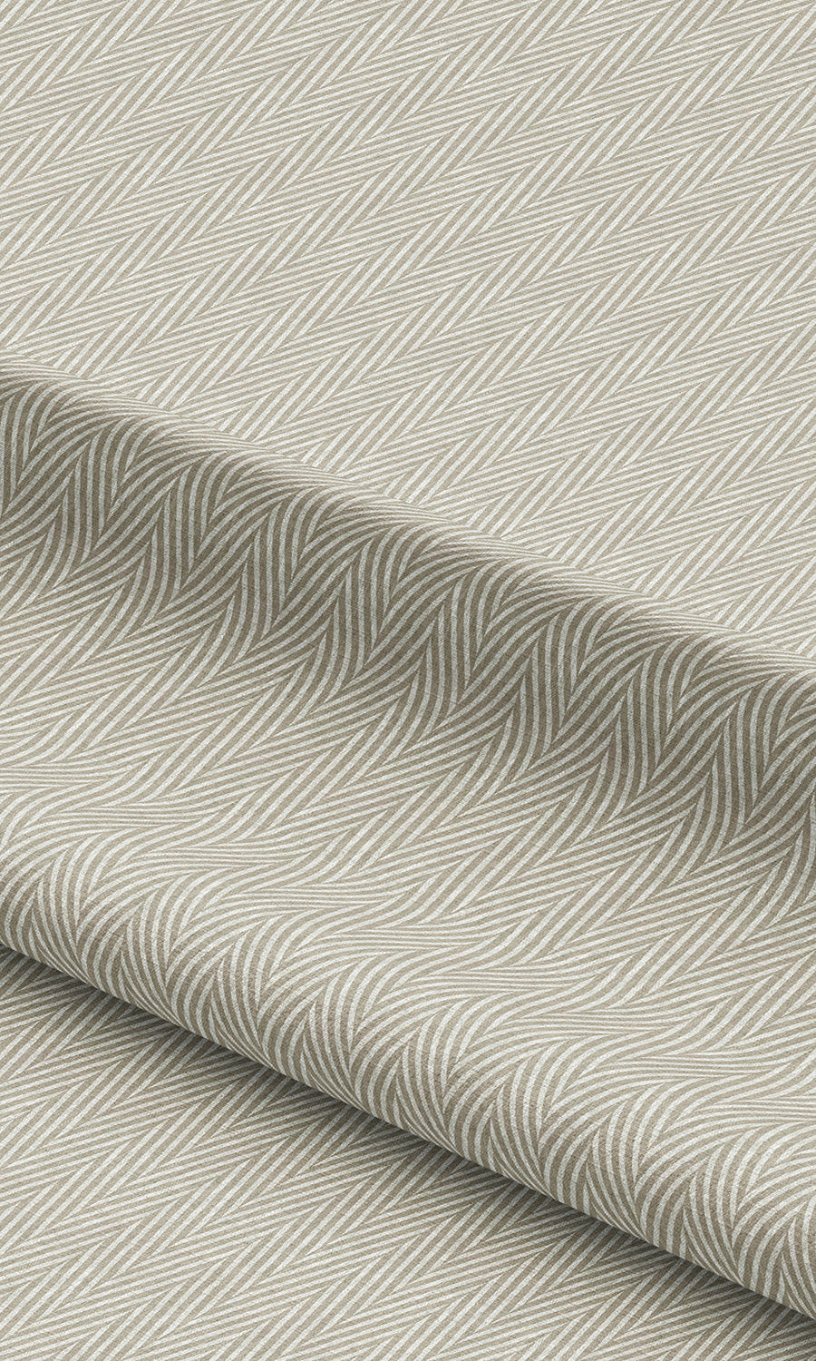 Chevron Print Curtains / Drapes / Window Drapery Panels (Soft Beige)