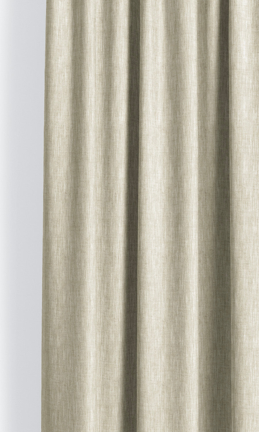 Striated Texture Print Pinch Pleat, Rod Pocket, Eyelet Curtains (Beige)