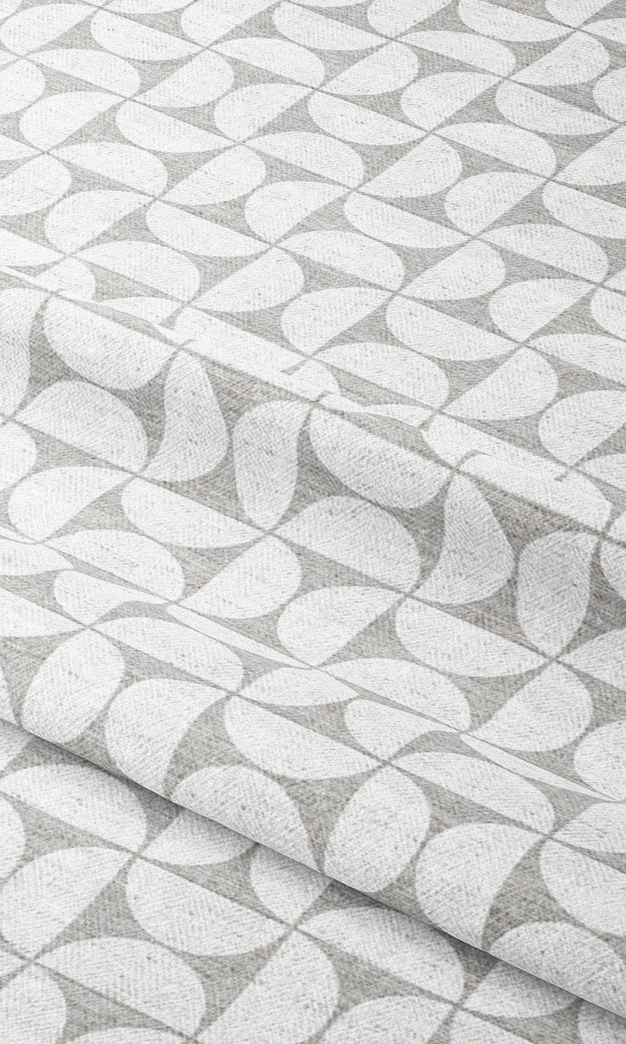 Geometric Print Shades (Dove Gray/ White) Extra Long Short Wide
