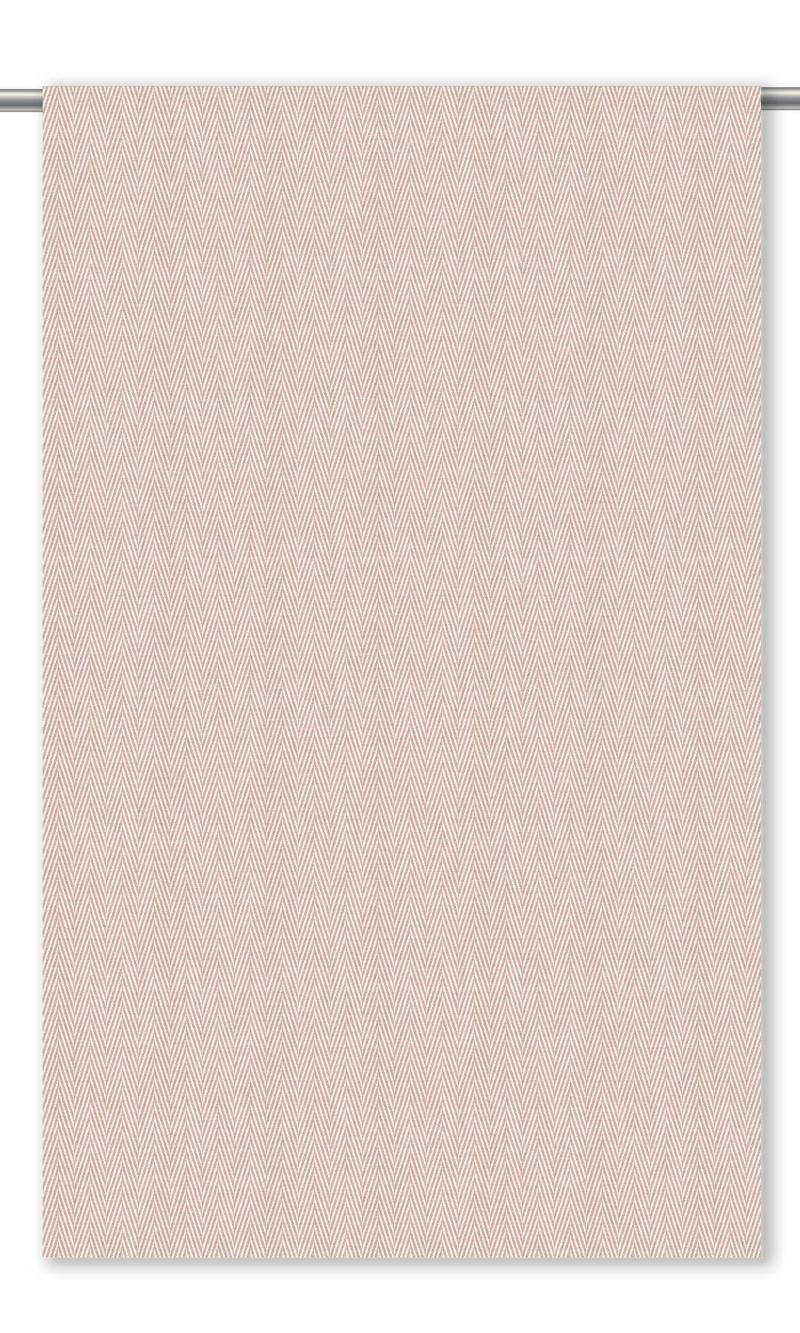 Chevron Print Window Curtains for Living, Bedroom, Kitchen, Bathroom (Dusty Pink)