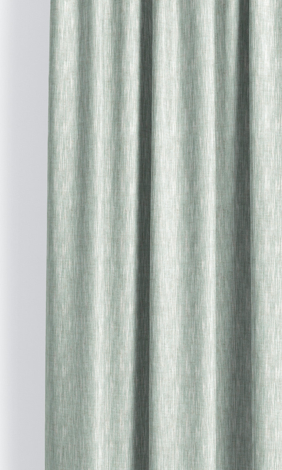 Striated Texture Print Pinch Pleat, Rod Pocket, Eyelet Curtains (Seafoam Green)