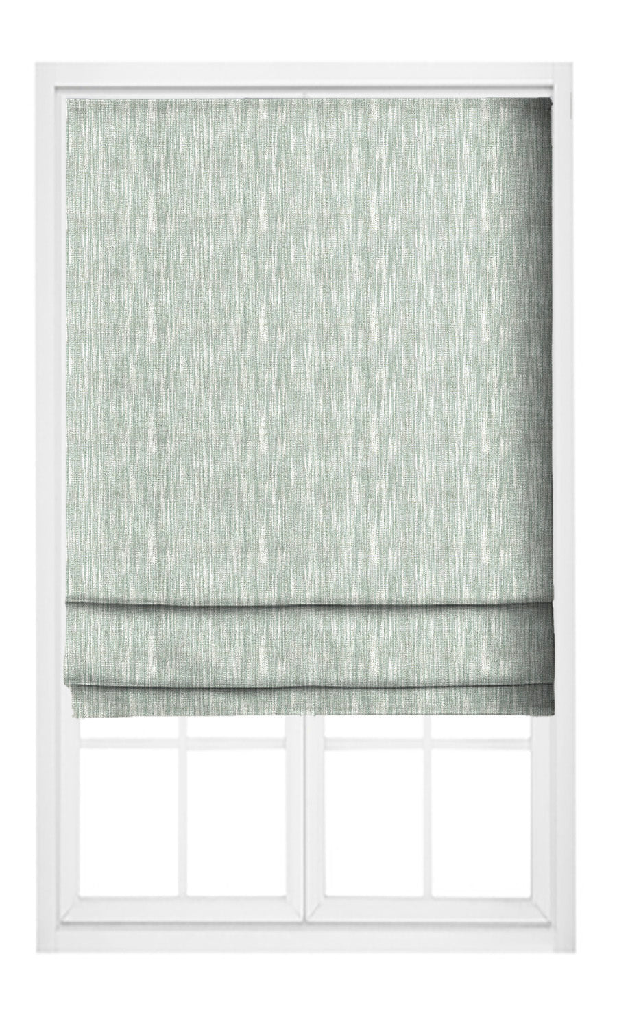 Striated Texture Print Window Curtains (Seafoam Green) Extra Long Short Wide