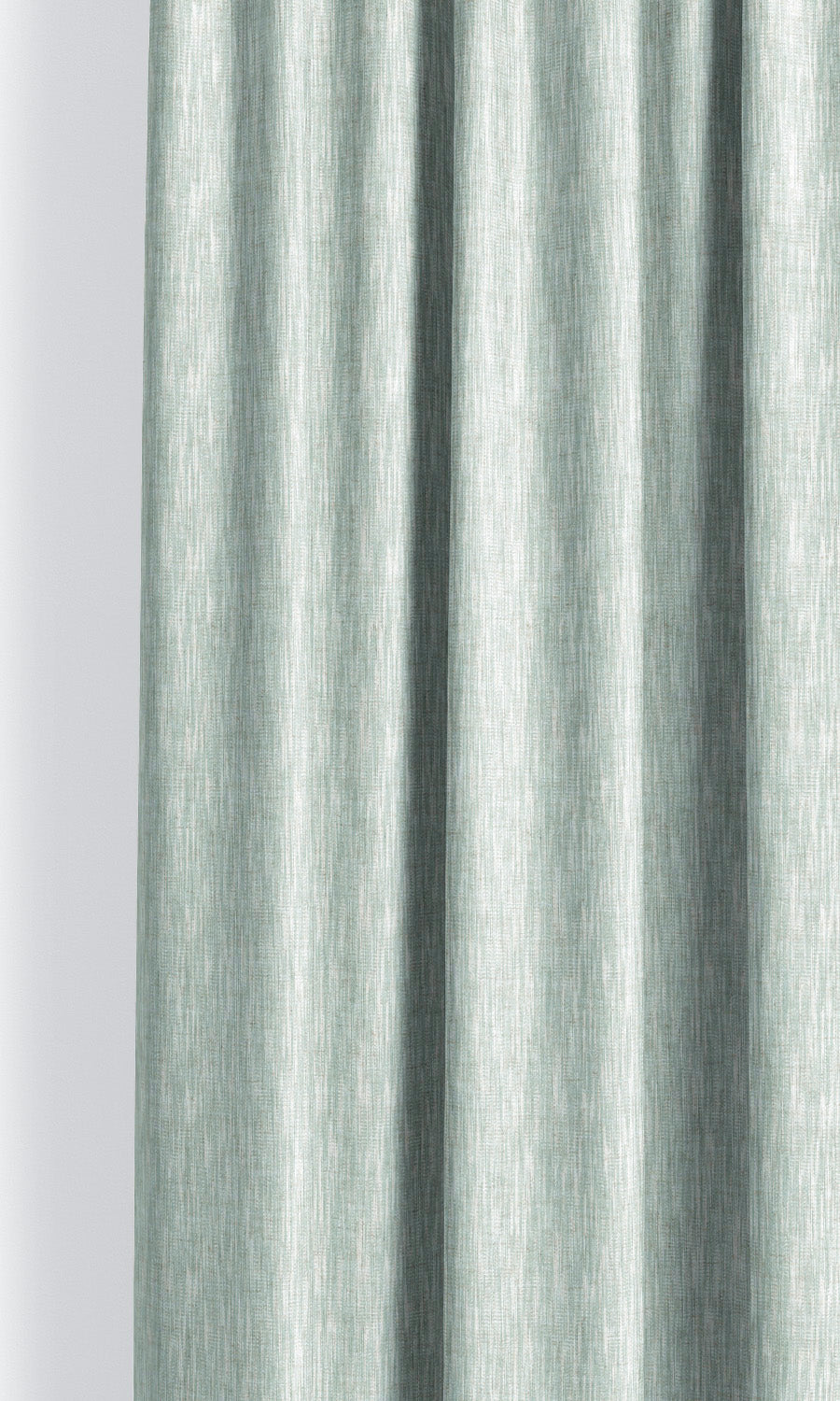 Striated Texture Print Pinch Pleat, Rod Pocket, Eyelet Curtains (Duck Egg Blue)