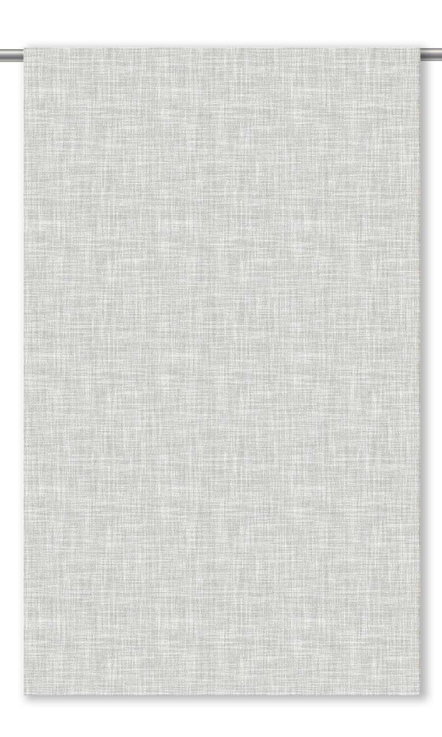 Linen Texture Window Curtains for Living, Bedroom, Kitchen, Bathroom (Pale Gray)
